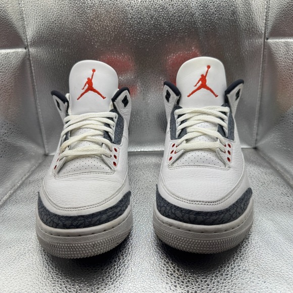 Size 10 Air Jordan 3 Retro SE Fire Red White Black Mens Sneakers CZ6431-100 - Picture 4 of 13